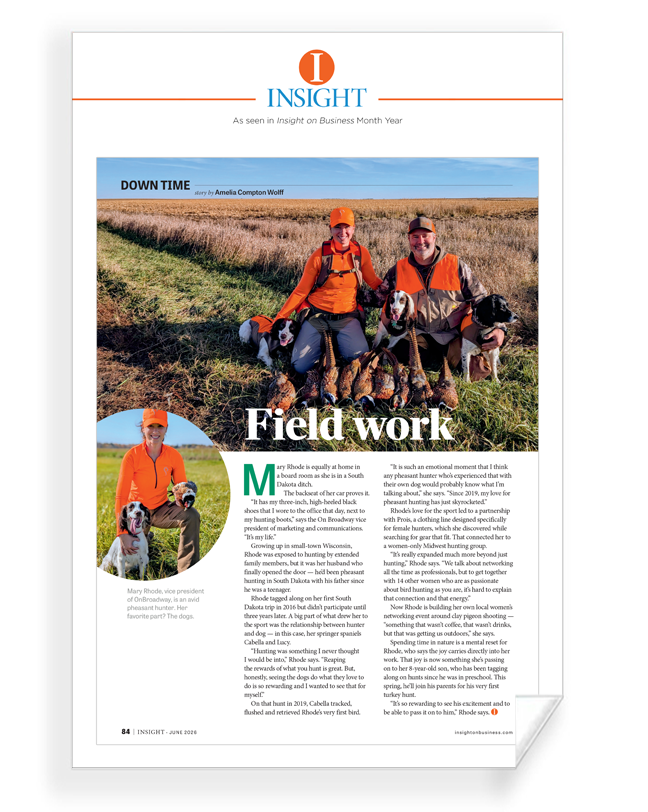 INSIGHT - Editorial Features - Reprints