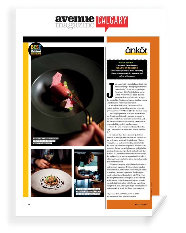 Avenue Magazine - Articles de couverture - Réimpressions d’archives