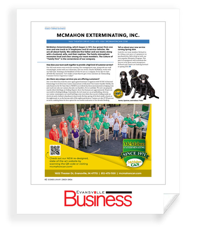 Evansville Business - Family Owned Business - Archival Reprints