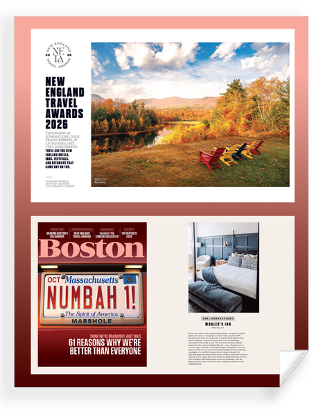 "New England Travel Awards" Article Award - Print