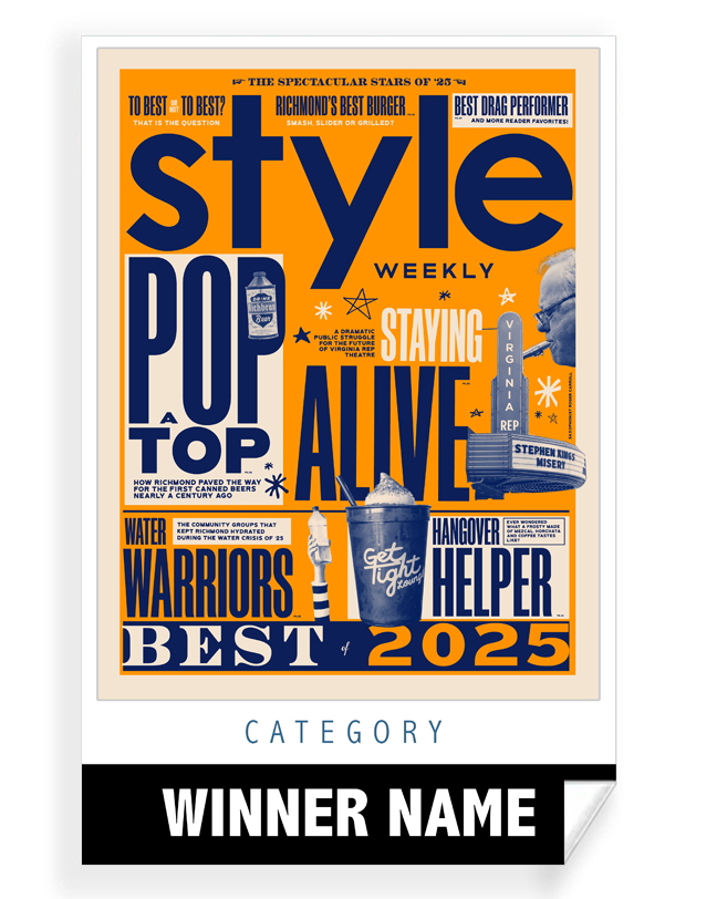 Style Weekly "Best of Richmond" Archival Reprint