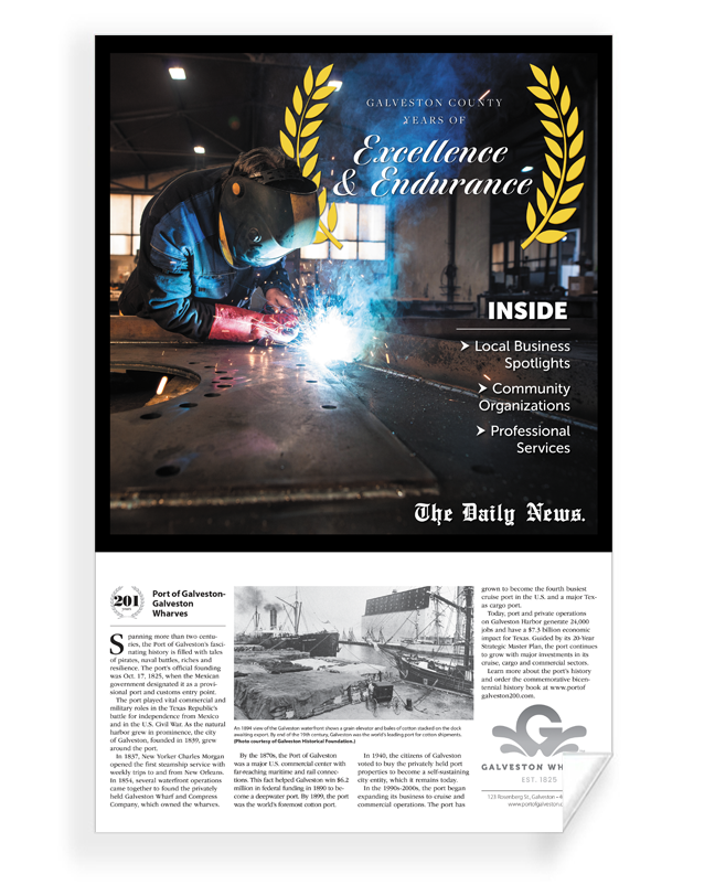 GC The Daily News - Years of Excellence - Certificate