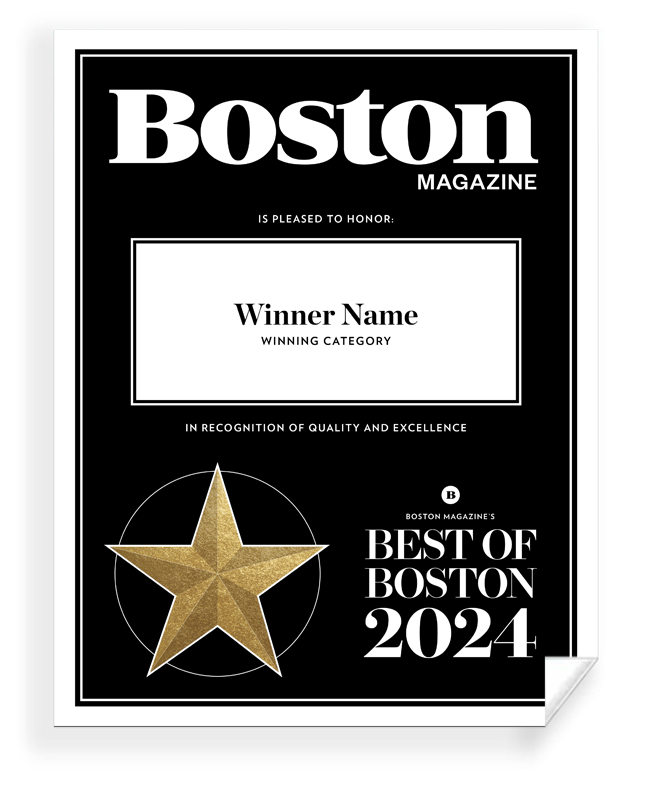 "Best of Boston" - Award Print