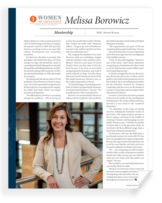 INSIGHT - Women of Influence - Profile Certificates