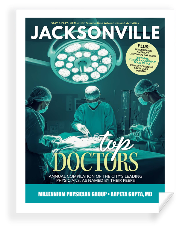 Jacksonville Magazine - Top Doctors - Reprint/Poster