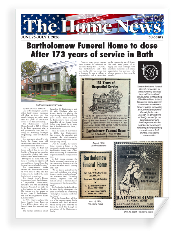 The Home News Article - Frameable Archival Print