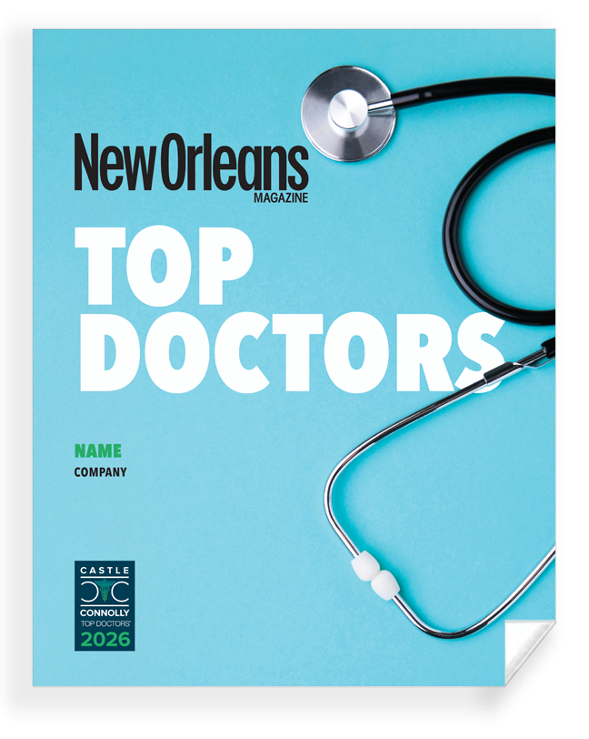 New Orleans Magazine - Top Doctors - Window Cling