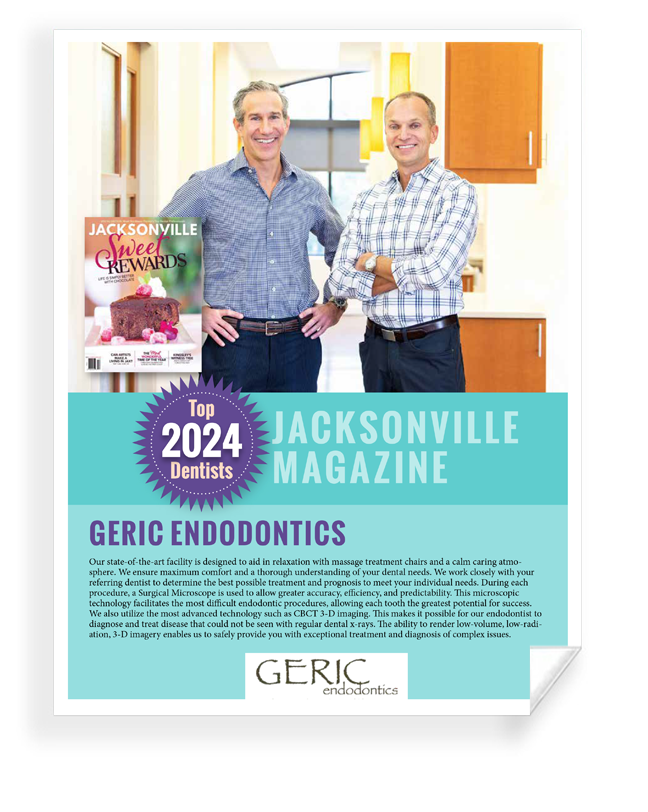 Jacksonville Magazine - Top Dentists - Reprint/Poster