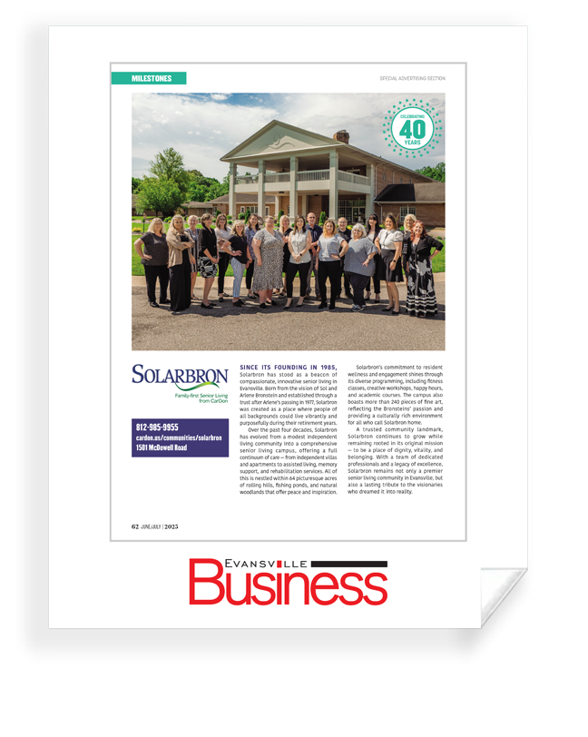 Evansville Business - Milestones - Archival Reprints