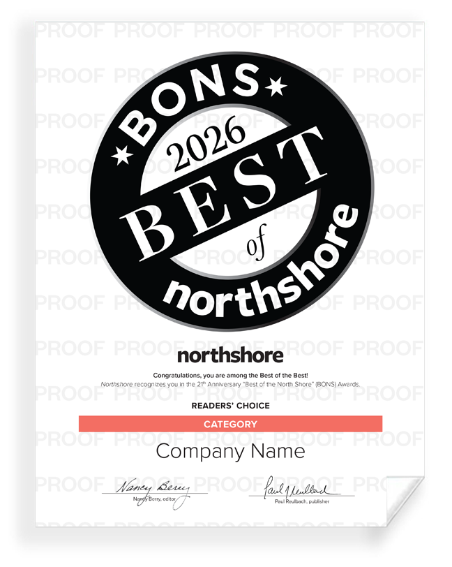 Northshore Magazine - Best of Northshore - Frameable Archival Print