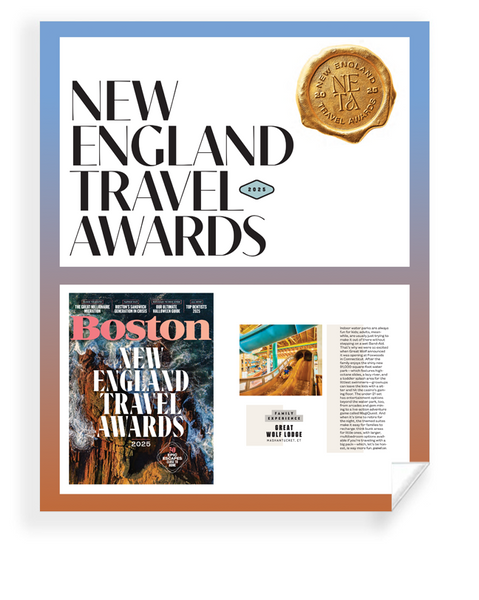 "New England Travel Awards" Article Award - Print