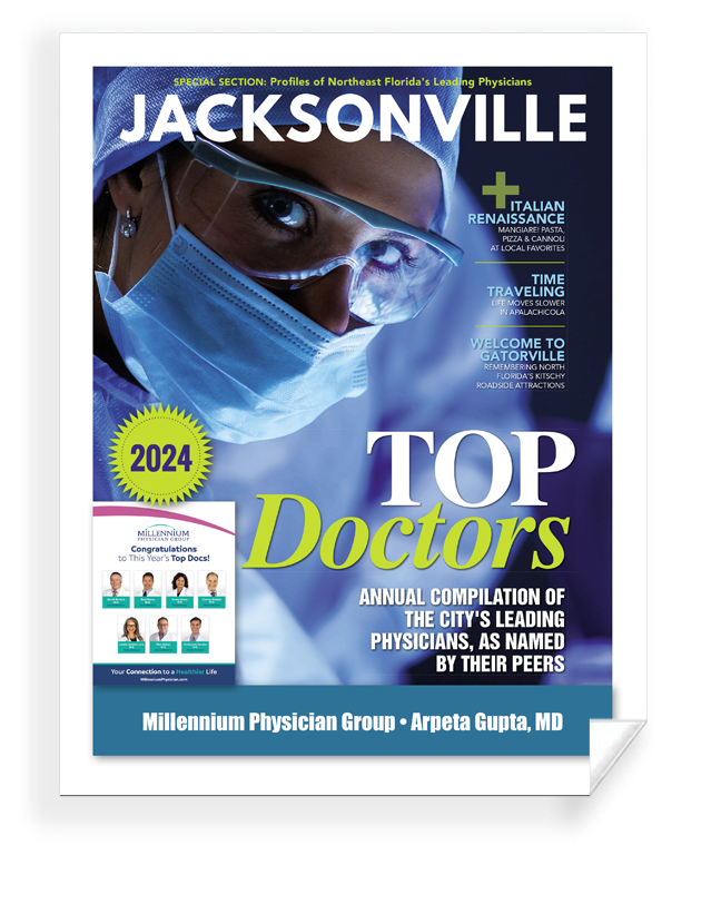 Jacksonville Magazine - Top Doctors - Reprint/Poster