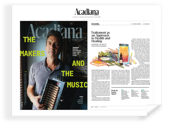 Acadiana Profile - Covers & Articles - Archival Reprint