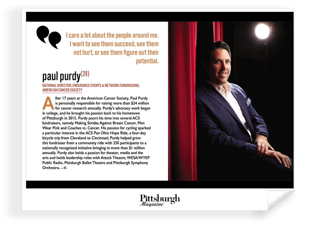 Pittsburgh Magazine - 40 Under 40 - Frameable Archival Print