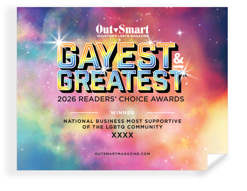 OutSmart - Gayest and Greatest Readers' Choice Awards - Window Clings