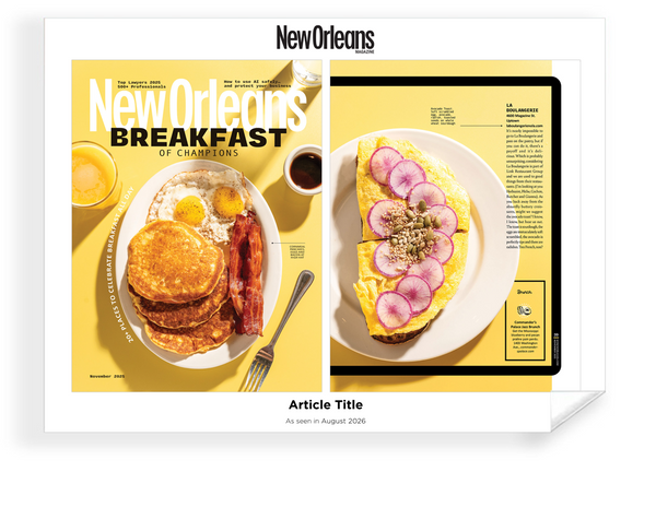 New Orleans Magazine - Covers & Articles - Archival Reprint