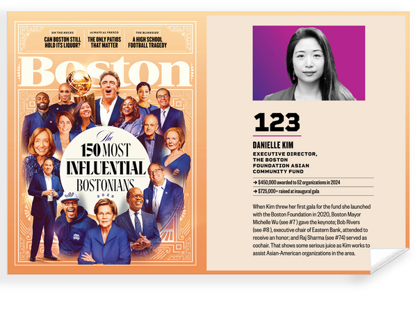 "150 Most Influential Bostonians" Award - Print