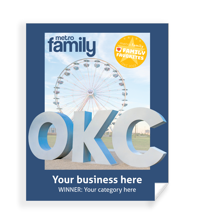MetroFamily "Family Favorites" Award Archival Reprint