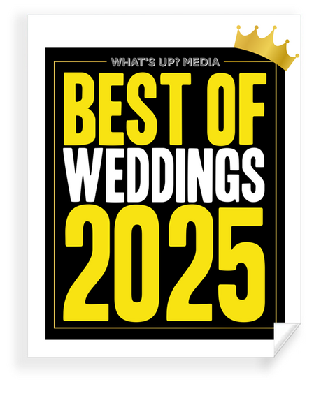What's Up? Best of Weddings  - Window Cling