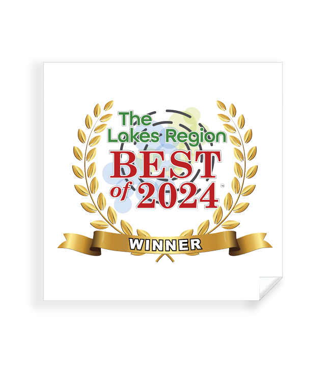 Best of Lakes Region Window Decal