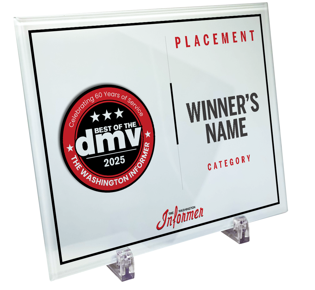 Washington Informer - Best of DMV - Crystal Glass