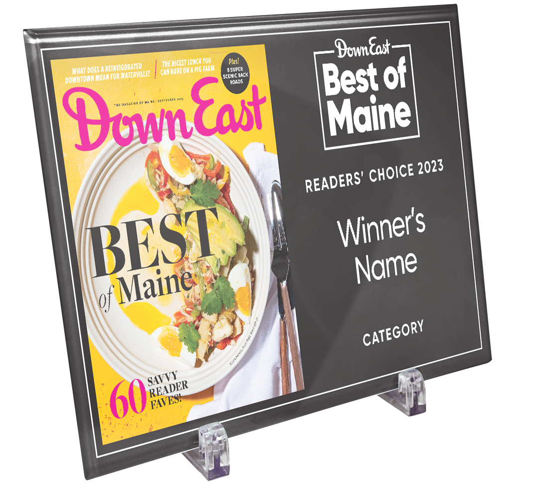 "Best of Maine" Award - Glass
