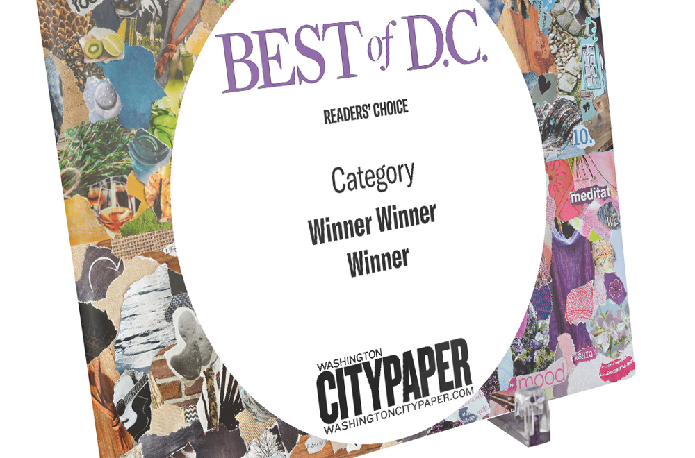 "Best of D.C.™" Award - Glass