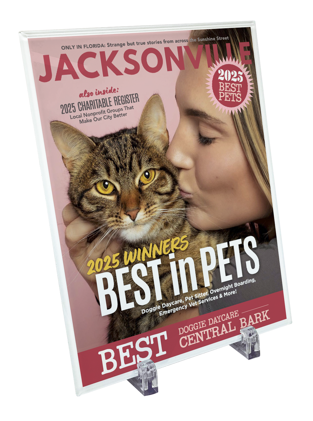Jacksonville Magazine - Best in Pets - Crystal Glass