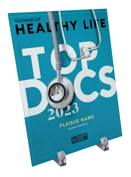 Gulfshore Life Magazine Top Doctors Plaque