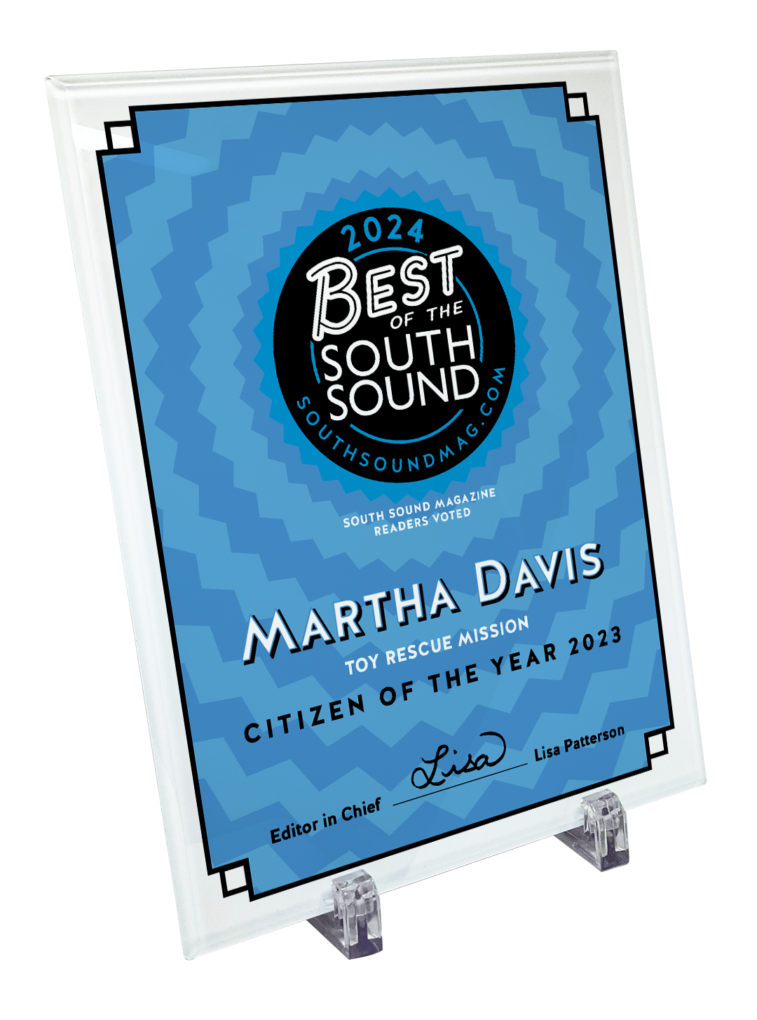 Best of South Sound Magazine Awards - Glass