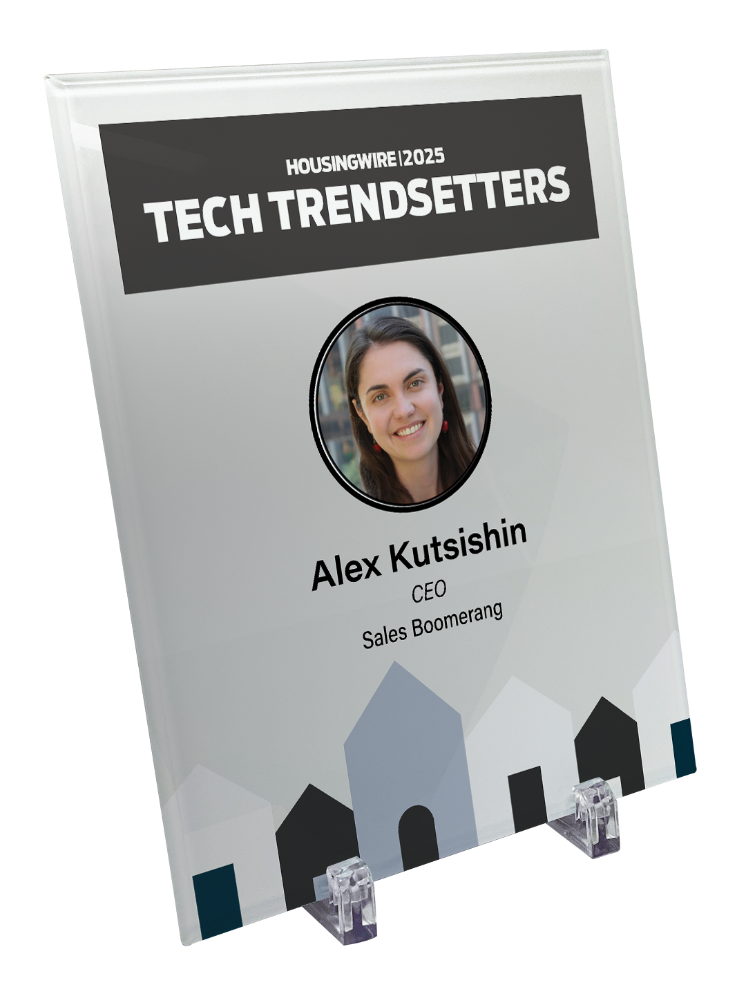 HousingWire Editorial Award Programs Plaque - Glass