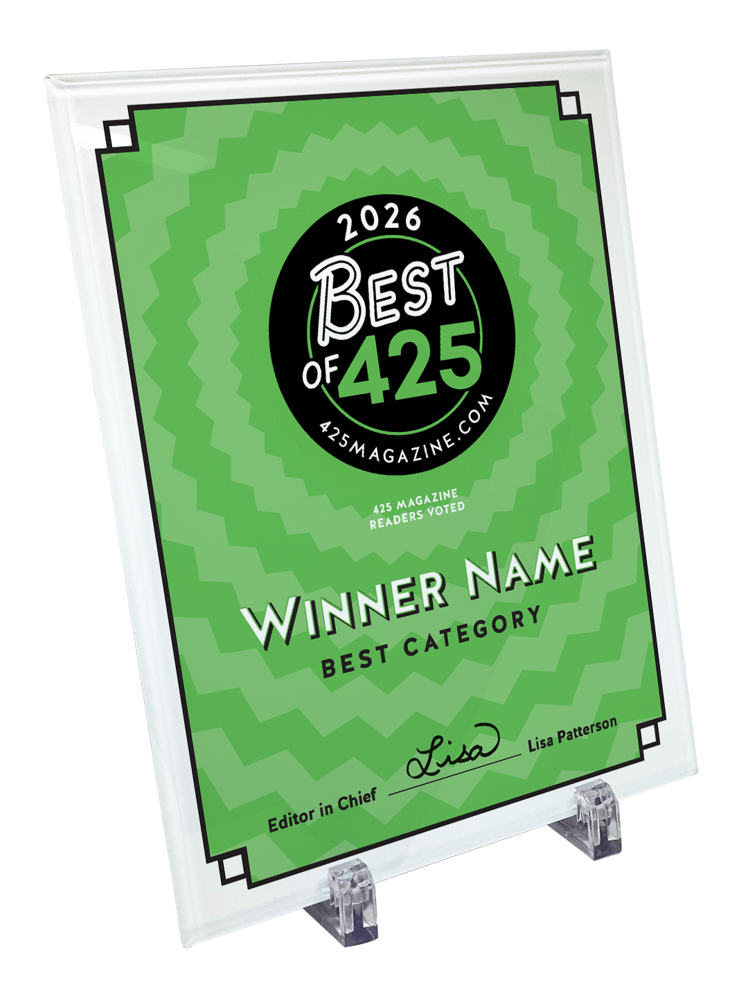 Best of 425 Magazine Awards - Glass
