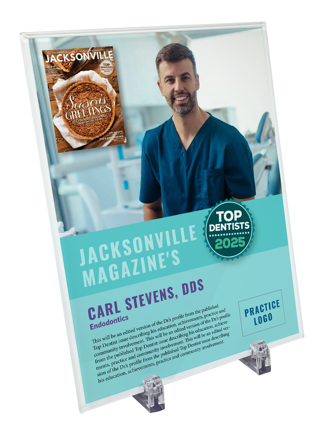 Jacksonville Magazine - Top Dentists - Crystal Glass