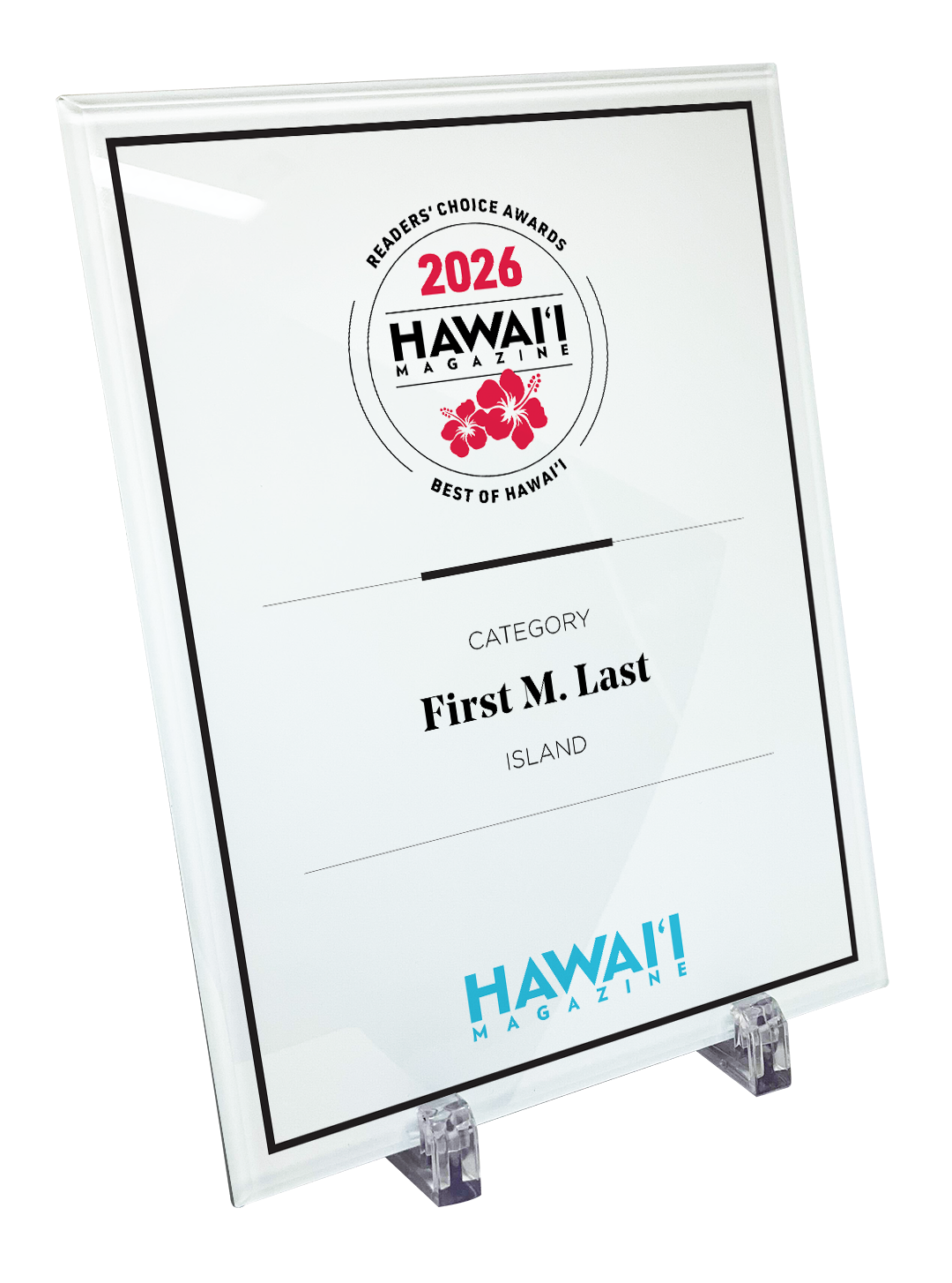 Hawaii Magazine: Reader's Choice Awards - Crystal Glass