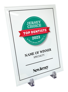 New Jersey Monthly - Jersey's Choice: Top Dentists - Crystal Plaque