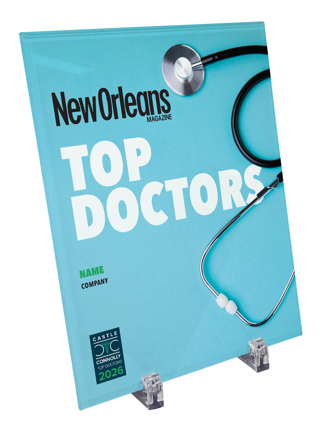 New Orleans Magazine - Top Doctors - Crystal Glass