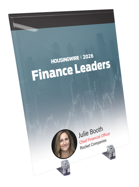 HousingWire Editorial Award Programs Plaque - Glass