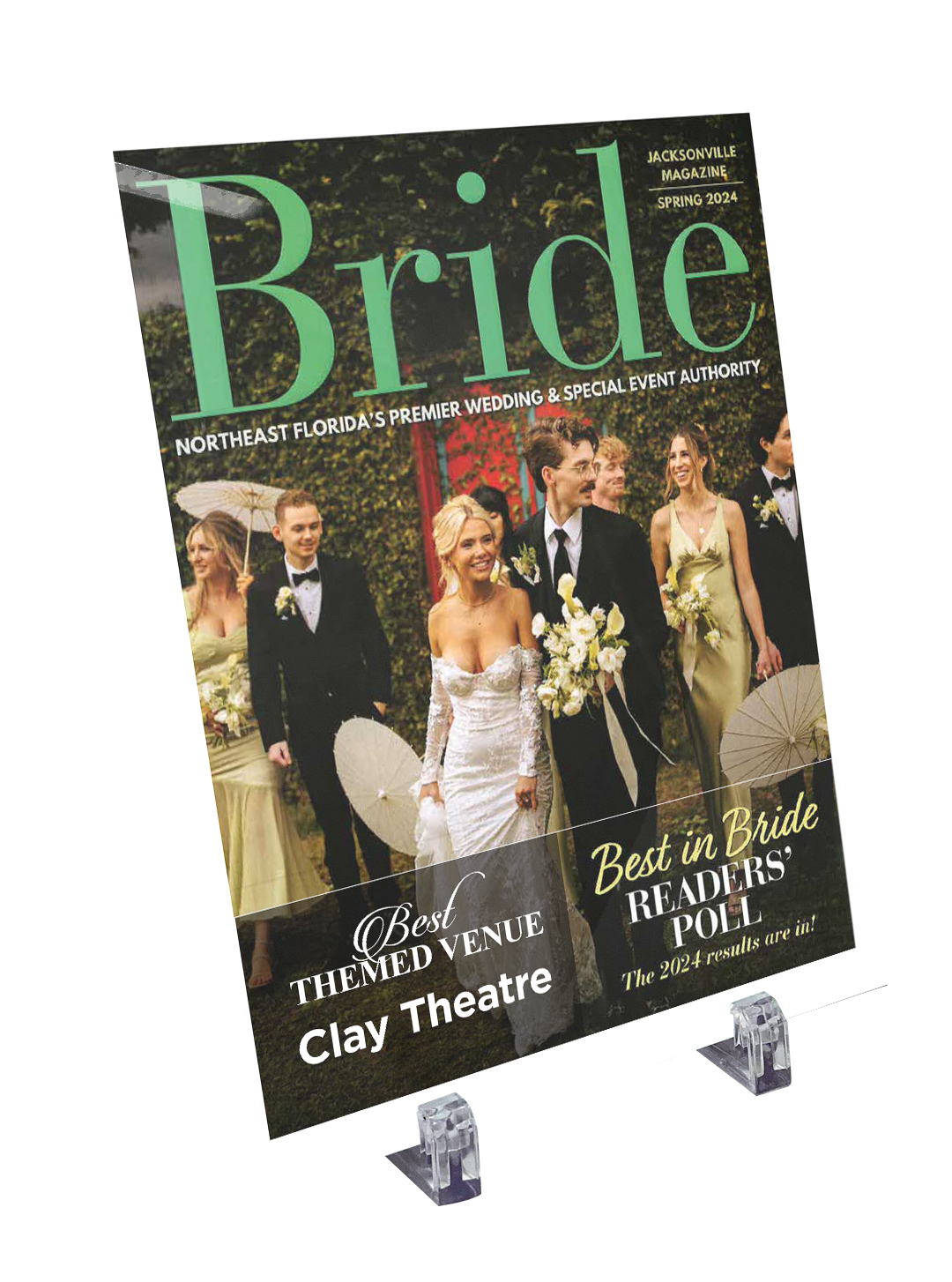 Jacksonville Magazine - Best in Bride - Crystal Glass