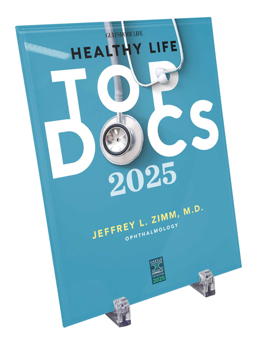 Gulfshore Life Magazine Top Doctors Plaque