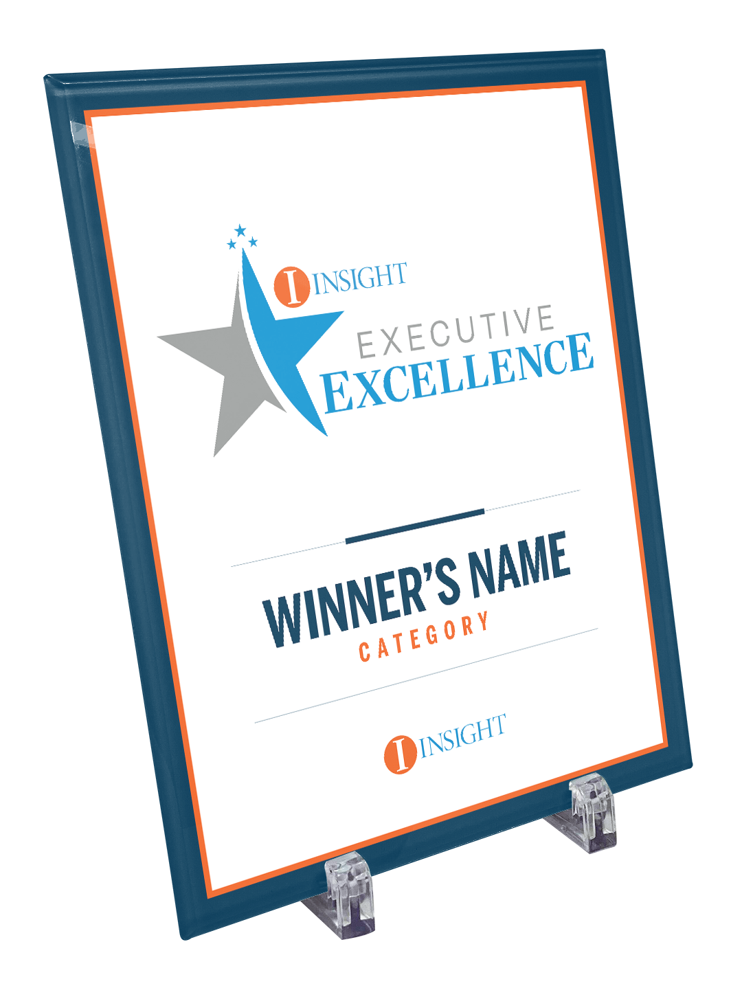 INSIGHT - Executive Excellence - Logo Crystal Glass