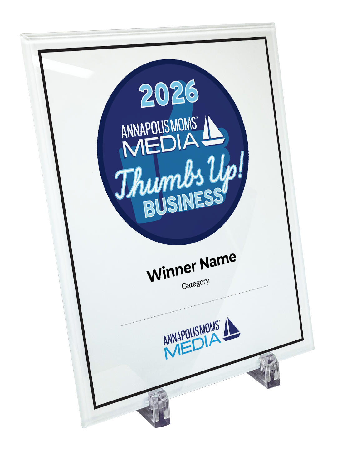 AMM Thumbs-Up Awards - Glass