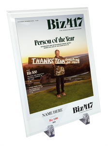 Biz 417 Biz 100 Award Glass