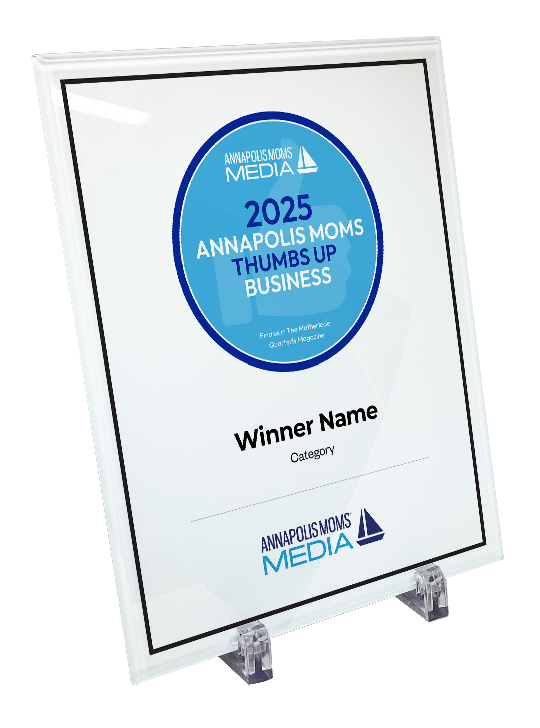 AMM Thumbs-Up Awards - Glass