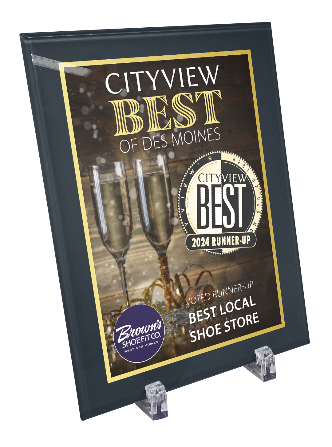 CITYVIEW - Best of Des Moines - Crystal Glass