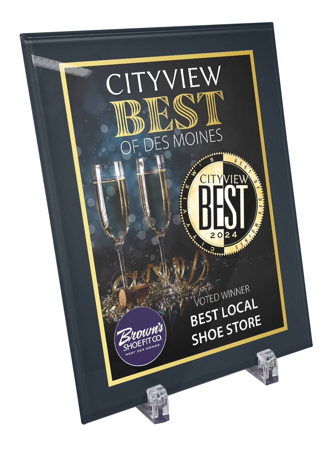 CITYVIEW - Best of Des Moines - Crystal Glass