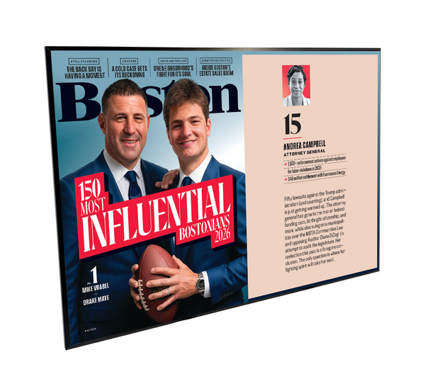 "150 Most Influential Bostonians" Award - Plaques
