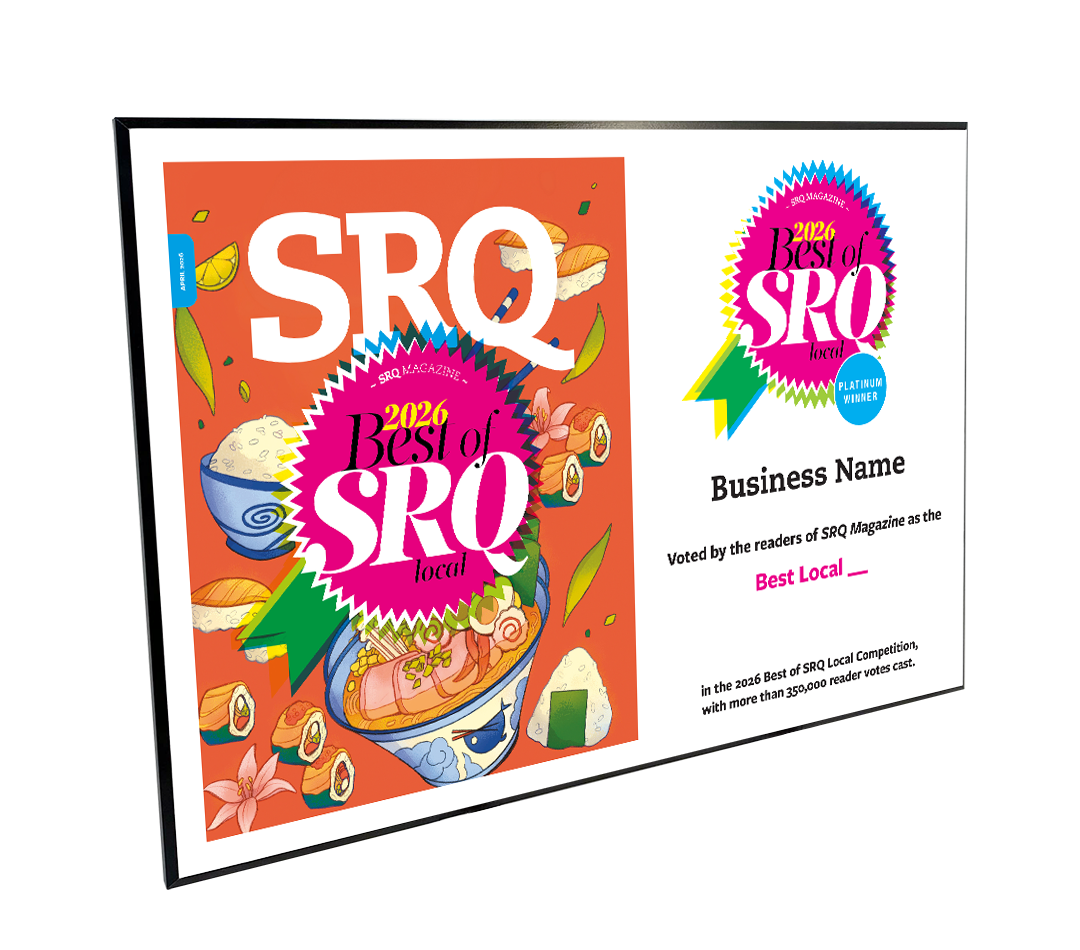 Best of SRQ - Winner's Showcase - Plaques