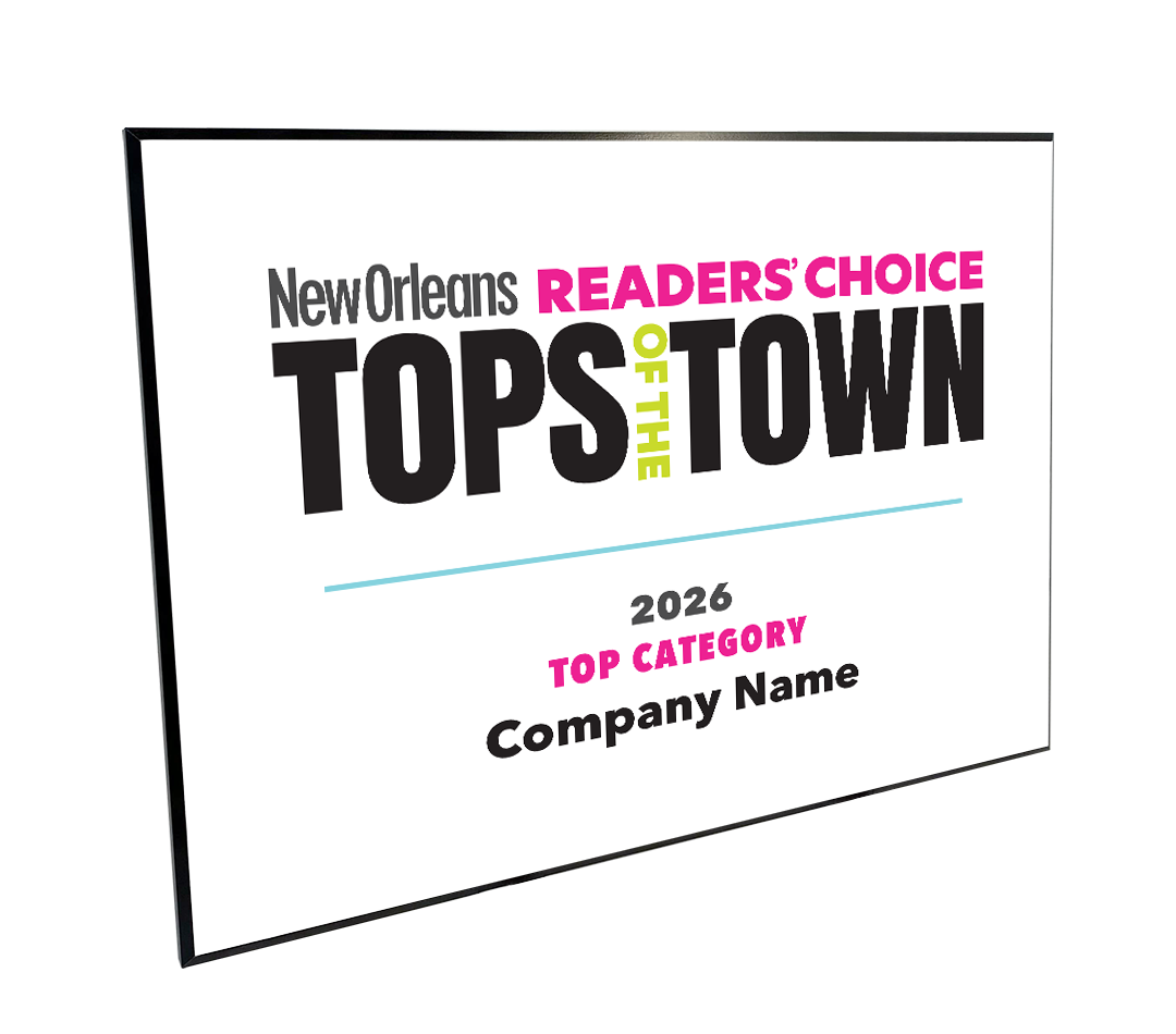 New Orleans Magazine - Tops of the Town - Plaques