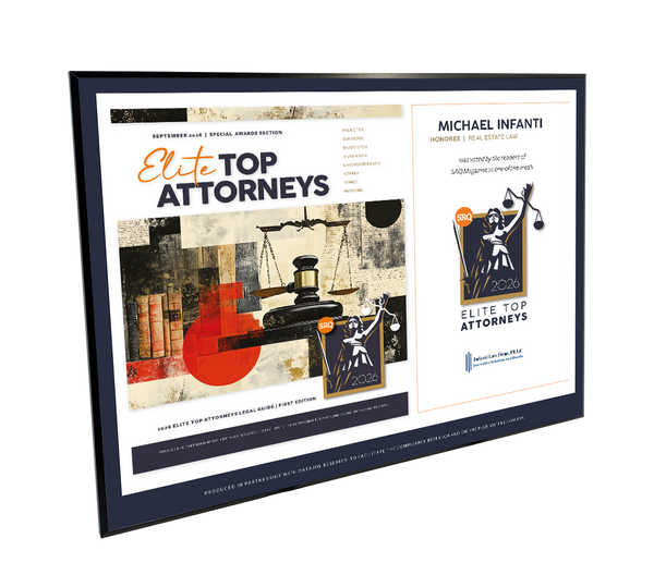 SRQ Elite Top Attorneys - Plaques