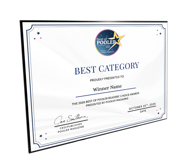 Best of Pooler - Modern Hardiplaque